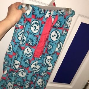 Thing 1 Thing 2 pajama pants